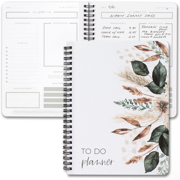 Simplified To Do List Planner Notebook NWT - Picture 3 of 3